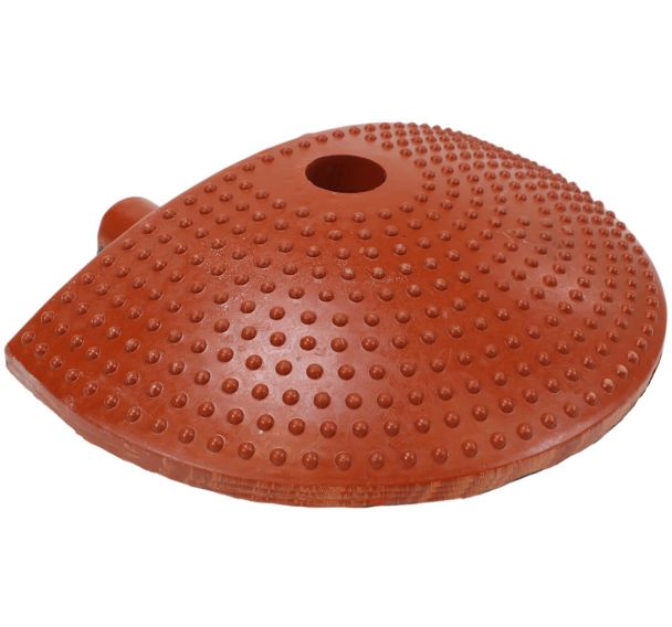 Embout pour ralentisseur rouge et blanc 20 km/h - 20 T