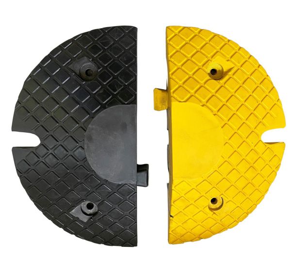Embout ralentisseur modulaire 1 noir / 1 jaune 70 mm