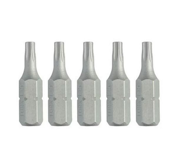 Embouts T15 - 25mm - Lot de 5
