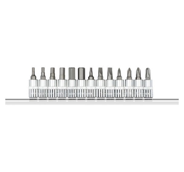 Embouts de tournevis 1/4 + bande 13 pcs