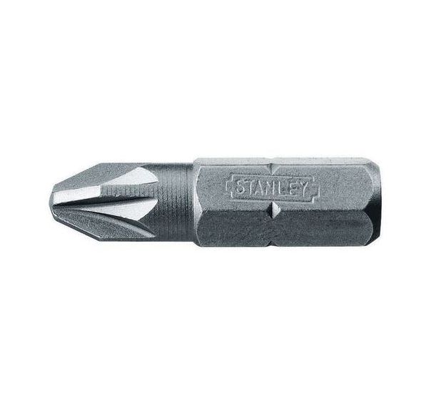 Embouts de vissage 1/4'' pozidriv PZ2 25 mm - Stanley