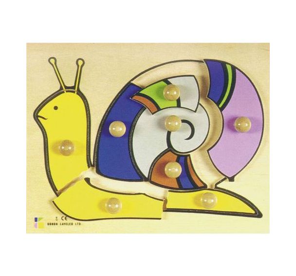 Encastrement bois : l'escargot 8 pièces
