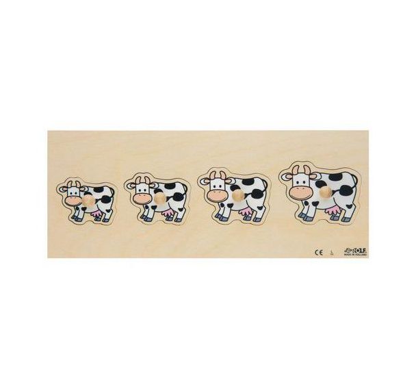 Encastrement en ligne - la vache