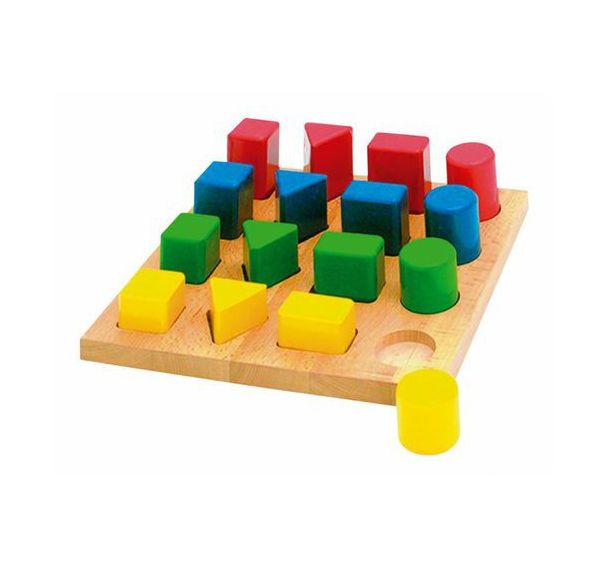 Encastrement logique : géobois tailles et formes