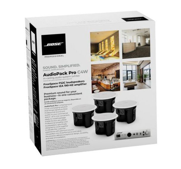 Enceinte audiopack Pro encastrable C4W