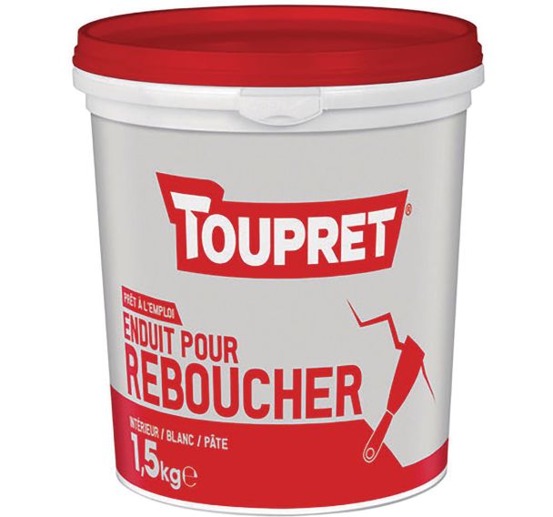 Enduit Extra Rebouch - pâte 1,5Kg blanc