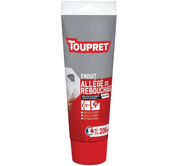 Enduit allégé de rebouchage intérieur tube 200 ml