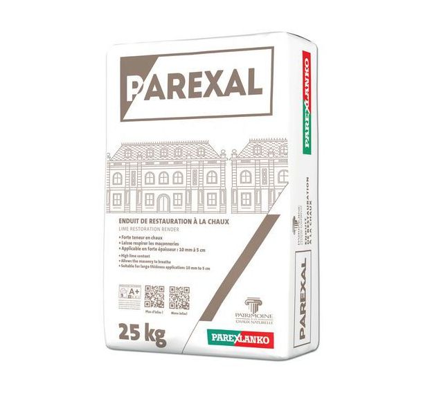 Enduit de restauration Parexal 25 KG