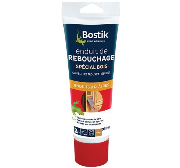 Enduit rebouchage bois tube 330g