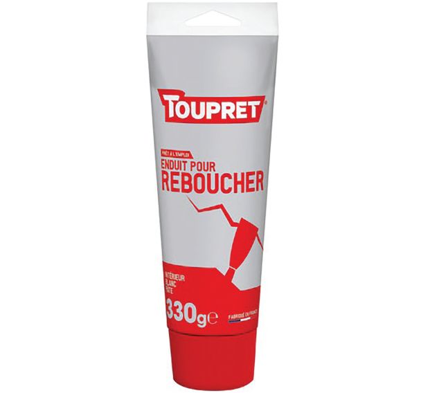 Enduit rebouchage intérieur pâte blanc 330g