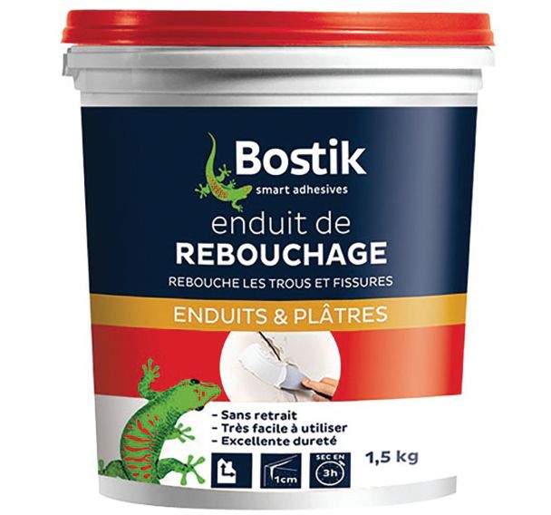 Enduit rebouchage pâte 1.5kg