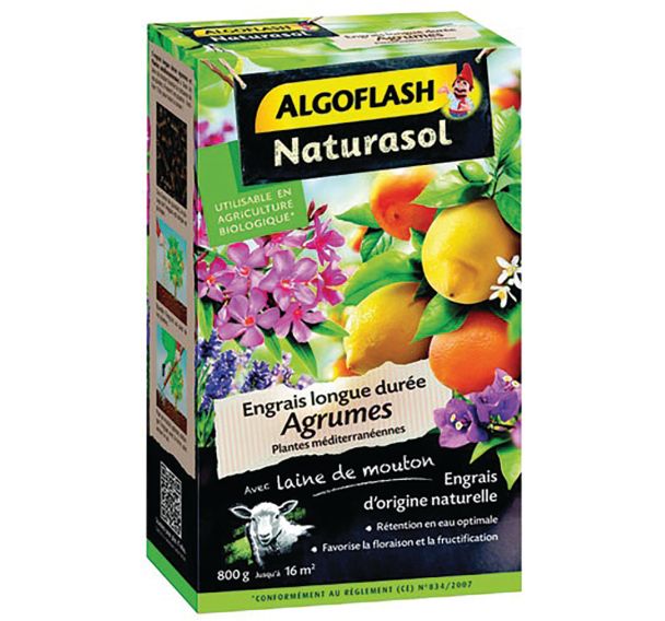 Engrais agrumes et plantes méditerranéenes 800g /nc