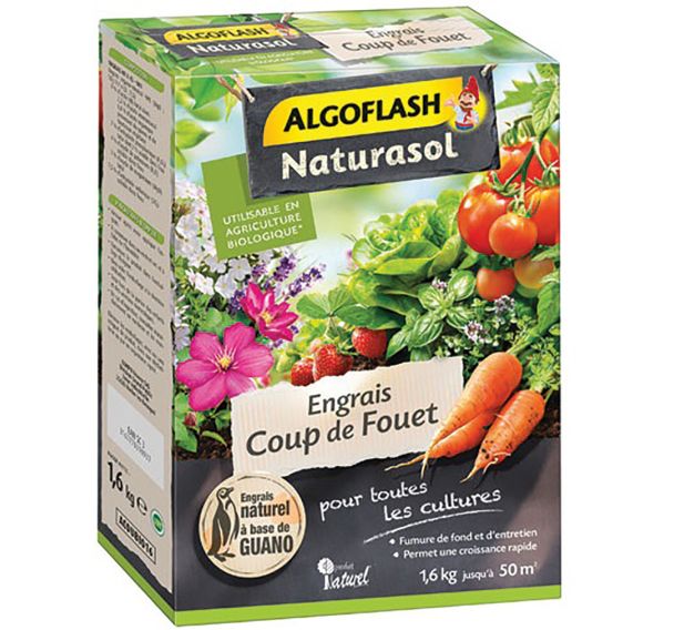 Engrais coup fouet base guano 1.6kg/nc