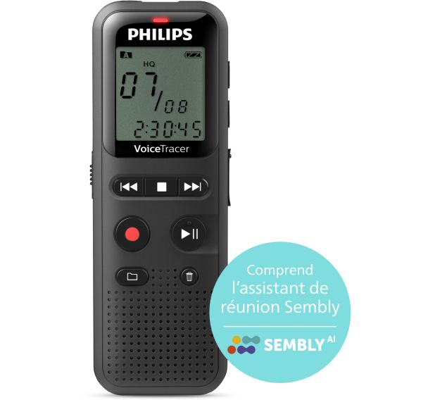 Enregistreur audio dictaphone DVT6115