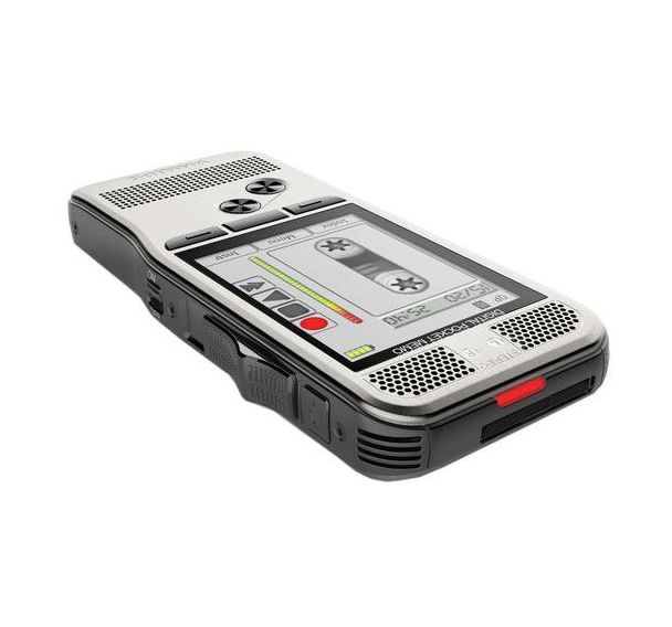 Enregistreur vocal PocketMémo DPM7200 à bouton glissière - Phillips
