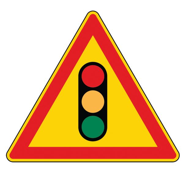 Panneau de signalisation de danger Type AK 17