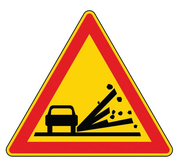 Panneau de signalisation de danger Type AK 22