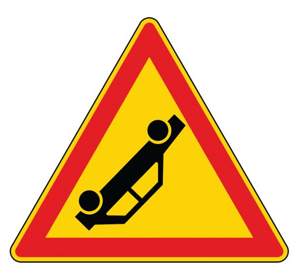Panneau de signalisation de danger Type AK 31