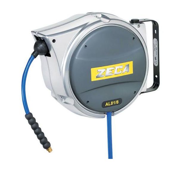 Enrouleur aluminium air comprimé et eau Zeca - 10 m à 16 m