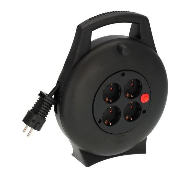 Enrouleur de câble VarioLine VL2X 10m noir