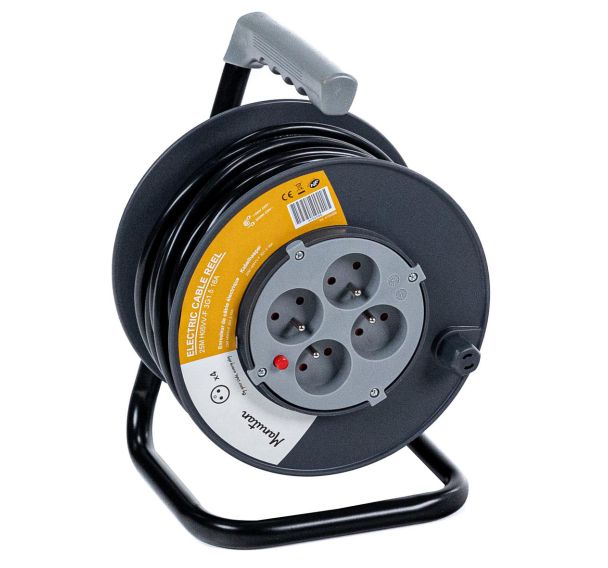 Enrouleur de câble électrique à clapets - Manutan Expert