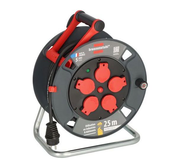Enrouleur de câble professionnel KU - Brennenstuhl