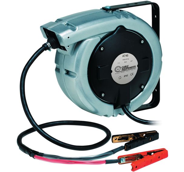 Enrouleur rappel auto pour charge de BATTERIE - 9m 2x9²