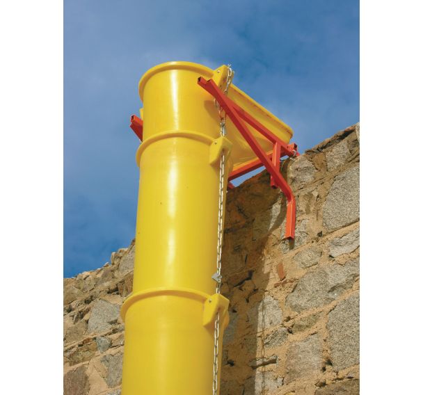 Ensemble 10 goulottes 1 entonnoir 1 support