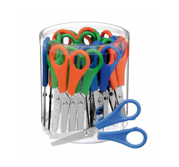 Ensemble 24 ciseaux 13 cm