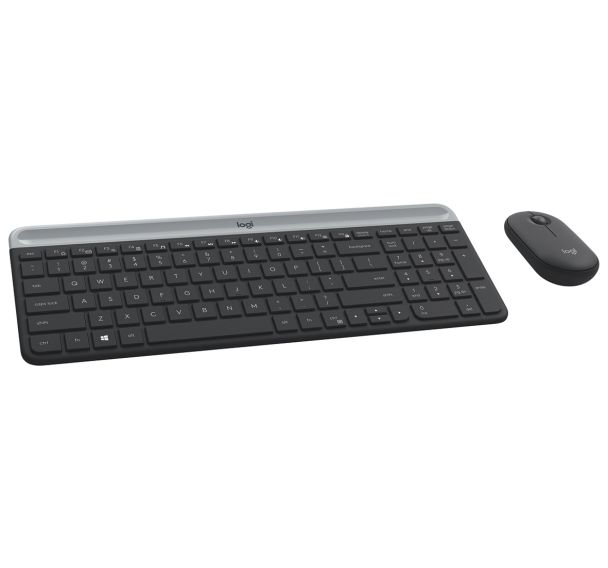 Ensemble clavier et souris Slim Wireless Combo MK470 - Logitech