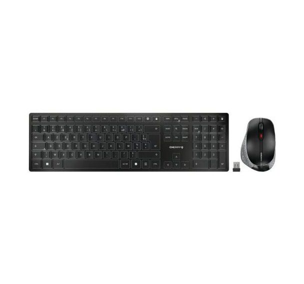 Ensemble clavier et souris ergonomique BT sans fil - Noir