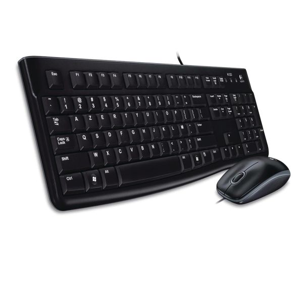 Ensemble clavier et souris filaires Logitech MK120