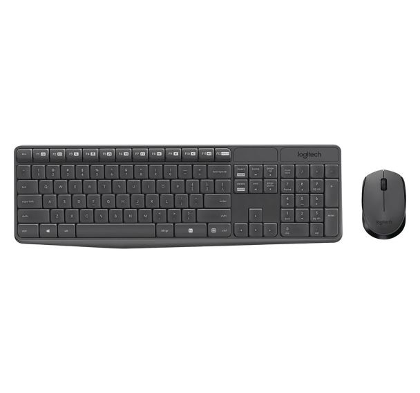 Ensemble clavier et souris sans fil Logitech MK235