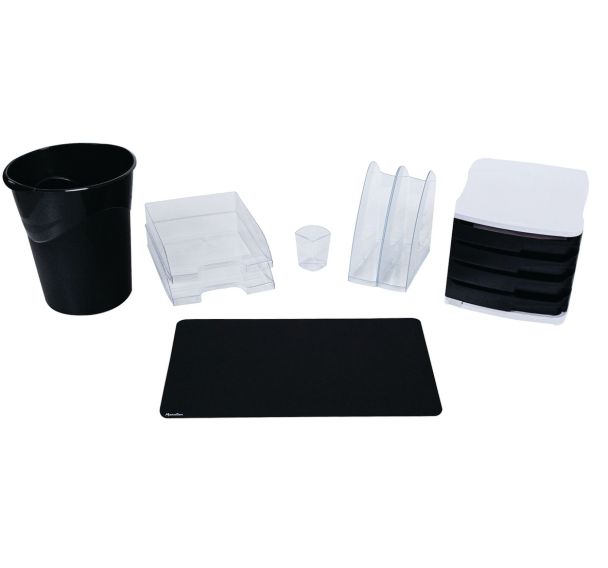 Ensemble complet d'accessoires de bureau design - Manutan
