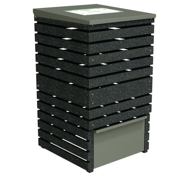 Ensemble composteur Chardonnay + réhausse 550 litres Urbecollect
