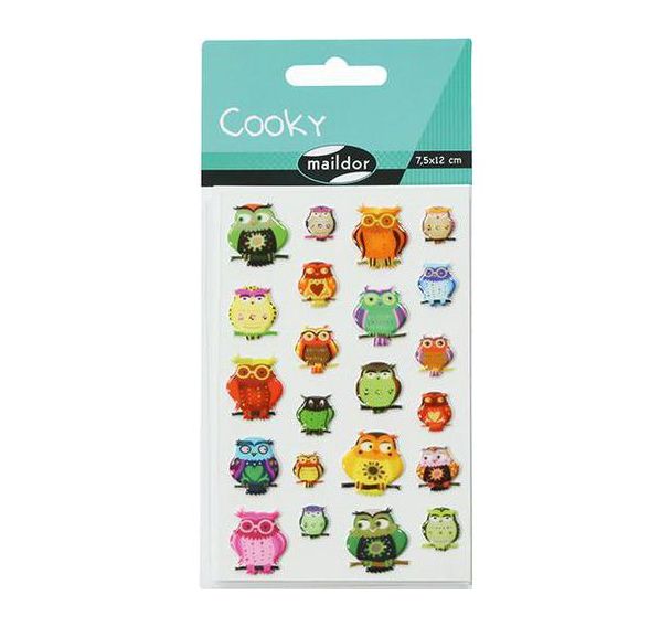 Ensemble de 192 stickers animaux rigolos