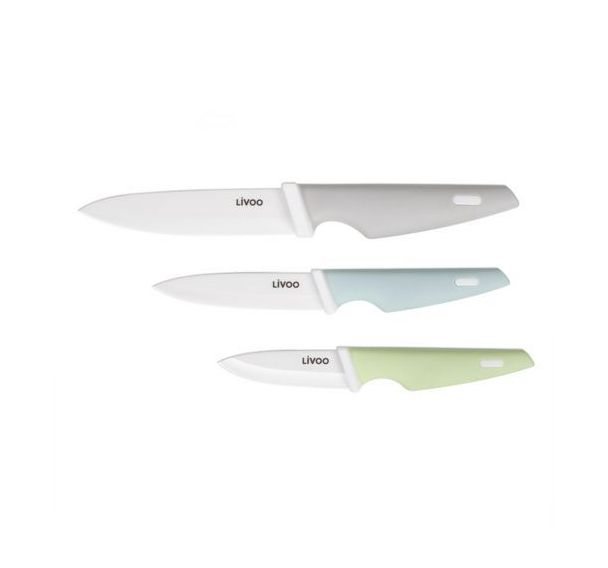 Ensemble de 3 couteaux céramique
