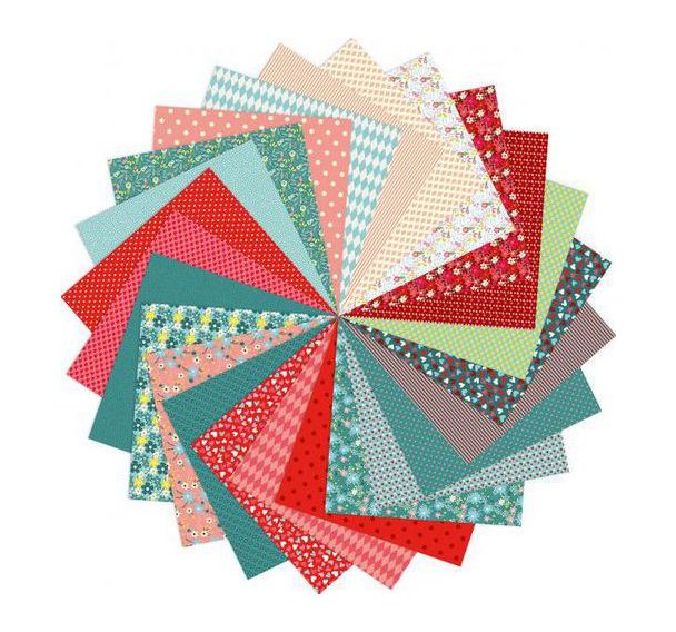 Ensemble de 4 blocs de 96 feuilles à motifs