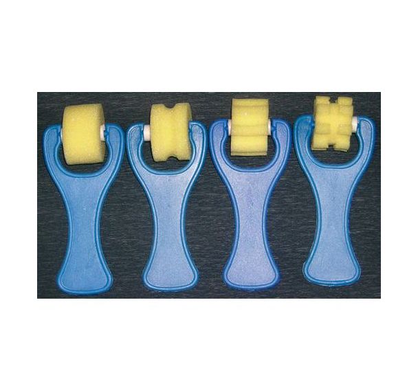Ensemble de 4 rouleaux à peindre créatifs 25 mm