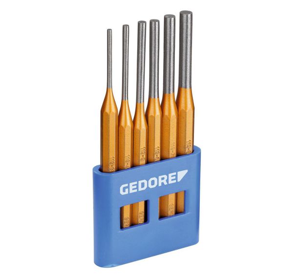 Ensemble de 6 perforateurs dans un support en PVC