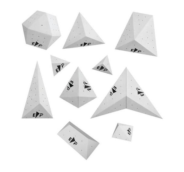 Ensemble de Macro-Volumes d'Escalade Pharao Entre-Prises