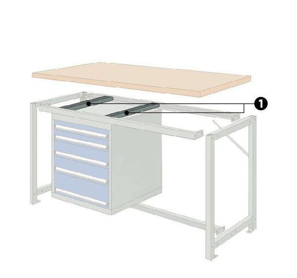 Ensemble de traverses Cubio