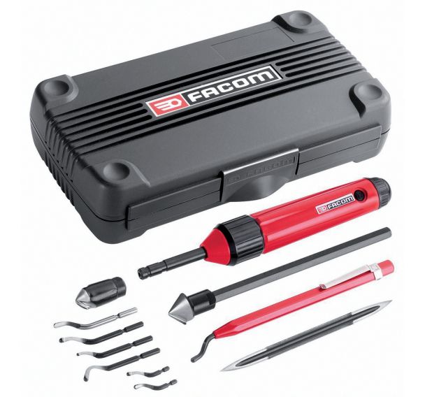 Ensemble ébavurage-chanfreinage en coffret - Ref. : 325