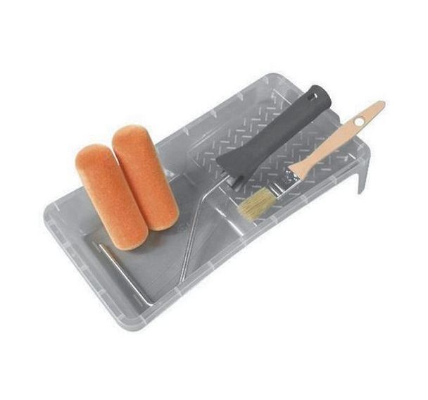 Ensemble mini rouleau pour peinture rénovation