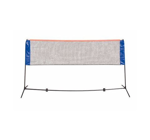 Ensemble poteaux/filet badminton à montage rapide