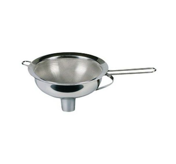 Entonnoir + tamis inox amovible