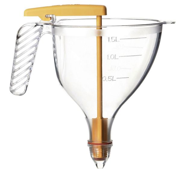 Entonnoir automatique 1,5 litre avec support