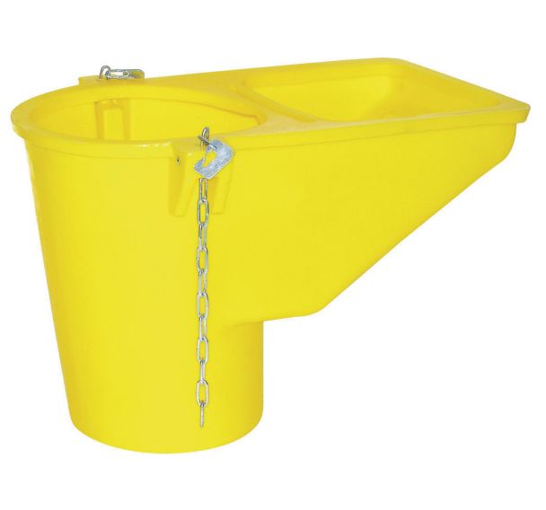 Entonnoir jaune av/mousquetons