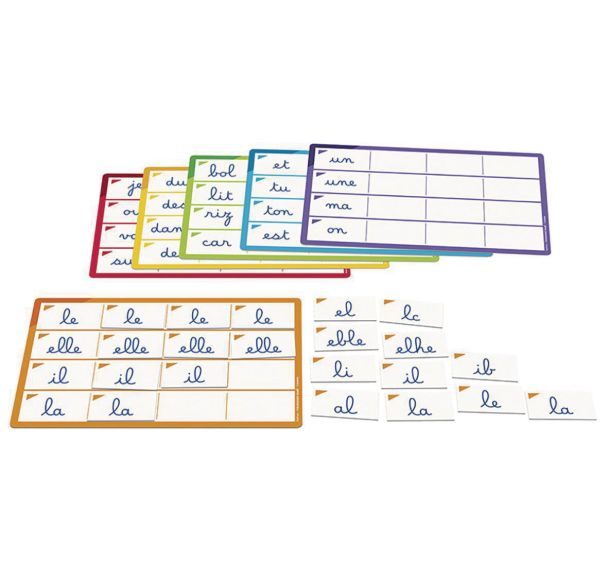 Entraînement visuel - cursives