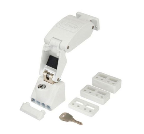 Entrebâilleur de fenêtre Jackloc verrouillable - Blanc